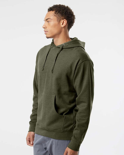 Independent Trading Co. Unisex Midweight Hooded Sweatshirt SS4500 #colormdl_Army Heather