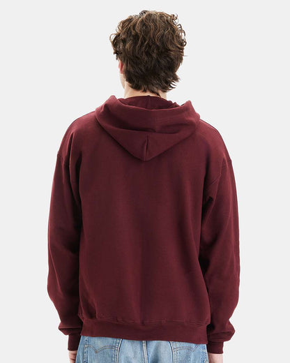 Hanes Unisex Ultimate Cotton® Full-Zip Hooded Sweatshirt F280 #colormdl_Maroon