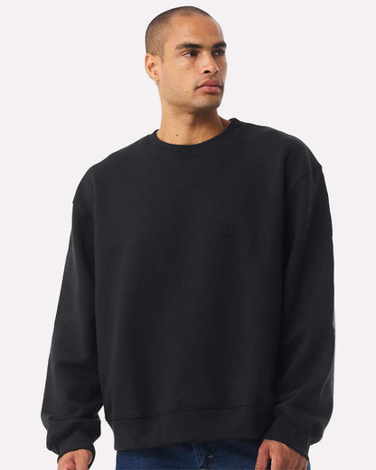 BELLA + CANVAS Unisex 10 oz. Heavyweight Crewneck Sweatshirt 4711 #colormdl_Vintage Black
