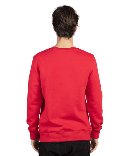 Threadfast Apparel Unisex Ultimate Crewneck Sweatshirt 320C #colormdl_Red