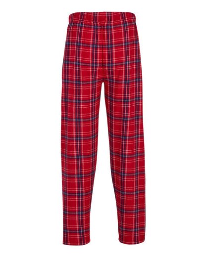 Boxercraft Harley Flannel Pants BM6624 #color_Brick Red Kingston