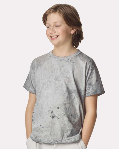 Comfort Colors Youth Colorblast™ Heavyweight T-Shirt 1745Y #colormdl_Smoke