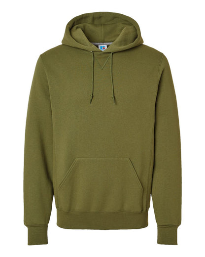 Russell Athletic Unisex Dri Power® Hooded Sweatshirt 695HBM #color_Green Moss