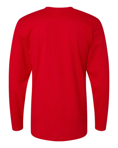 LAT Men's Fine Jersey Long Sleeve Tee 6918 #color_Red