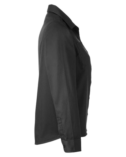 Harriton Women's Advantage IL Workshirt M585LW #color_Dark Charcoal