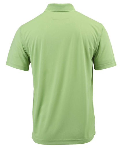Paragon Men's Saratoga Performance Mini Mesh Polo 100 #color_Kiwi