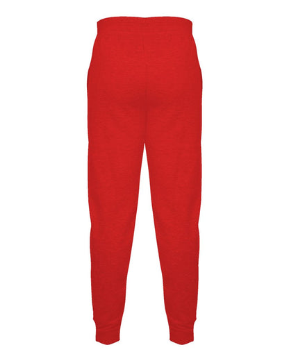 Badger Women’s Sport Athletic Fleece Joggers 1216 #color_Red