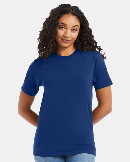 Hanes Unisex Beefy-T® T-Shirt 5180 #colormdl_Regal Navy