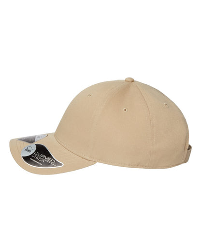 Atlantis Headwear Sustainable Structured Cap JOSHUA #color_Khaki