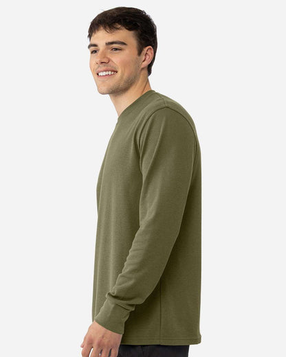 Next Level Unisex Ideal Thermal Long Sleeve T-Shirt 8211 #colormdl_Military Green