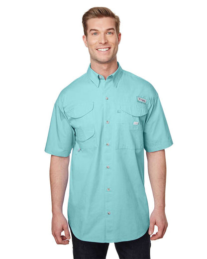 Columbia Men's Bonehead™ Short Sleeve Shirt 7130 #colormdl_Gulf Stream