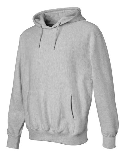 Weatherproof Unisex Cross Weave™ Hooded Sweatshirt 7700 #color_Heather Grey