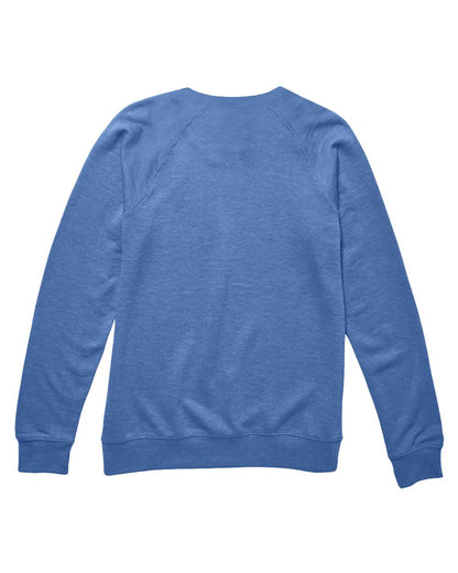 Lane Seven Unisex French Terry Crewneck Sweatshirt LS13004 #color_Heather Royal
