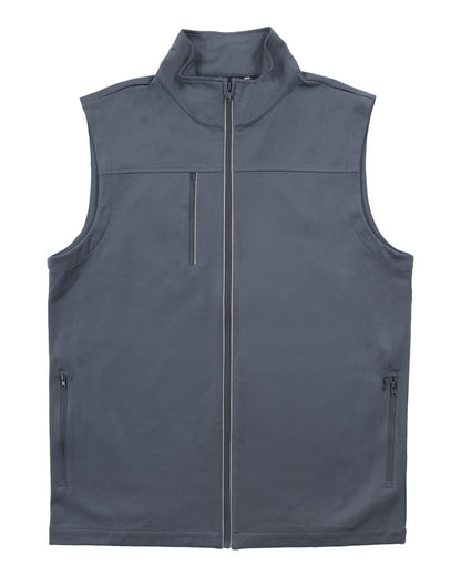 Burnside Men's The Burn Vest 8110 #color_Dark Grey Heather
