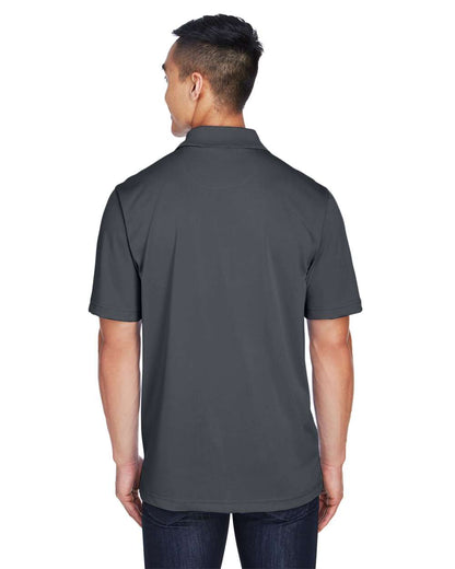 Harriton Men's Advantage Snag Protection Plus IL Snap Placket Polo M345 #colormdl_Dark Charcoal