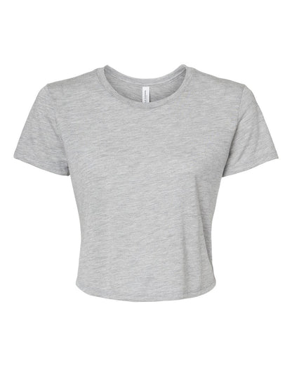 BELLA + CANVAS Women’s Flowy Crop Tee 8882 #color_Athletic Heather