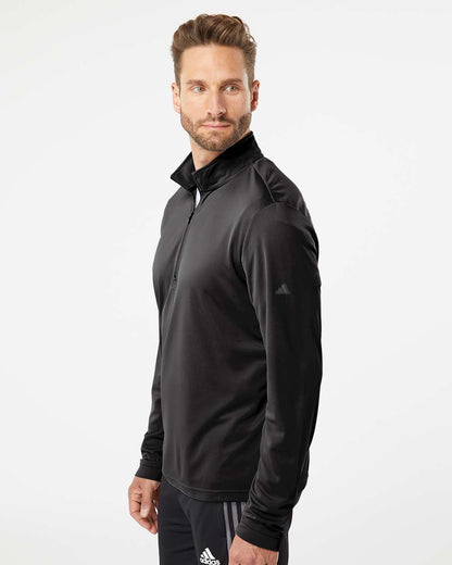 Adidas Men's Ultimate365 Lightweight Quarter-Zip Pullover A401 #colormdl_Black