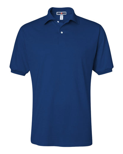 JERZEES Men's SpotShield® 50/50 Polo 437MSR #color_Royal