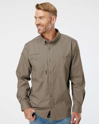 DRI DUCK Men's Craftsman Woven Shirt 4450T #colormdl_Rope