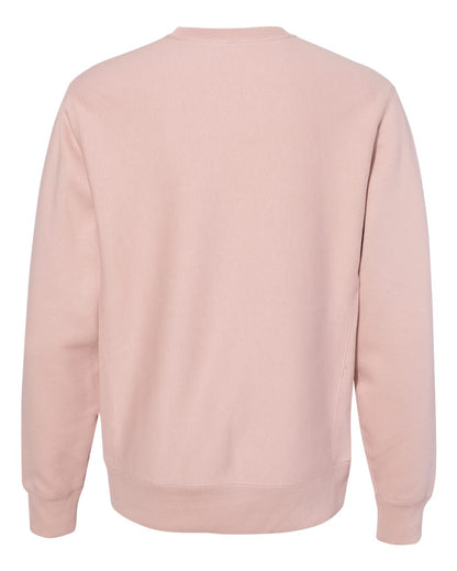 Independent Trading Co. Unisex Legend Premium Heavyweight Cross-Grain Crewneck Sweatshirt IND5000C #color_Dusty Pink