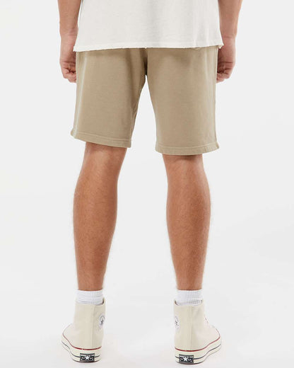 Independent Trading Co. Unisex Pigment-Dyed Fleece Shorts PRM50STPD #colormdl_Pigment Sandstone