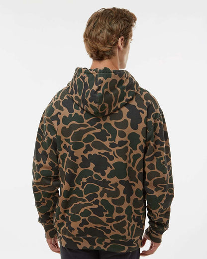 Independent Trading Co. Heavyweight Hooded Sweatshirt IND4000 #colormdl_Duck Camo