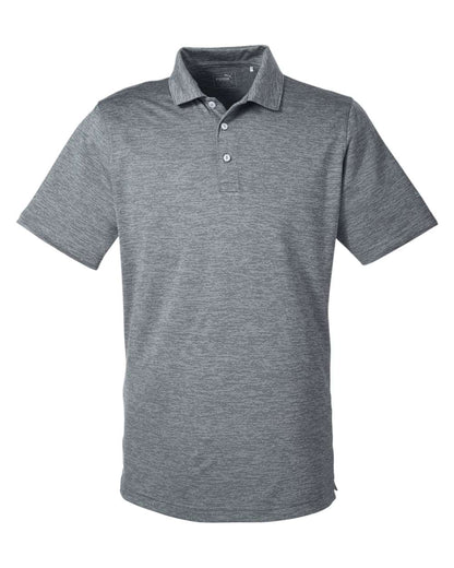 Puma Golf Men's Icon Heather Polo 596801 #color_Quiet Shade