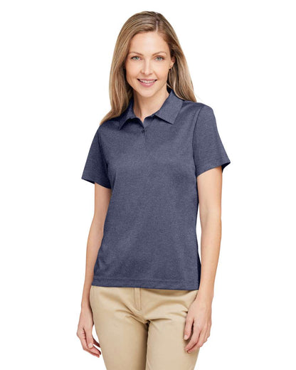 Team 365 Women's Zone Sonic Heather Performance Polo TT51HW #colormdl_Sport Dark Navy Heather