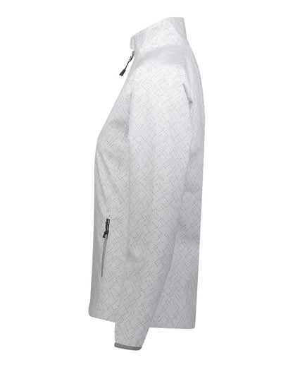 Holloway Women's Featherlight Soft Shell Jacket 229721 #color_Arctic Haze Print