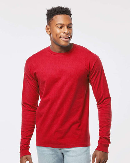 Tultex Heavyweight Jersey Long Sleeve T-Shirt 291 #colormdl_Red