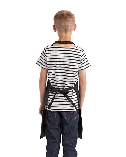 Artisan Collection by Reprime Youth Recycled Apron RP149 #colormdl_Black