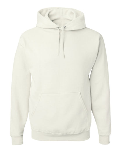 JERZEES Unisex NuBlend® Hooded Sweatshirt 996MR #color_White