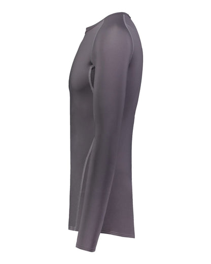 Russell Athletic Unisex CoolCore­® Long Sleeve Compression Shirt R20CPM #color_Stealth