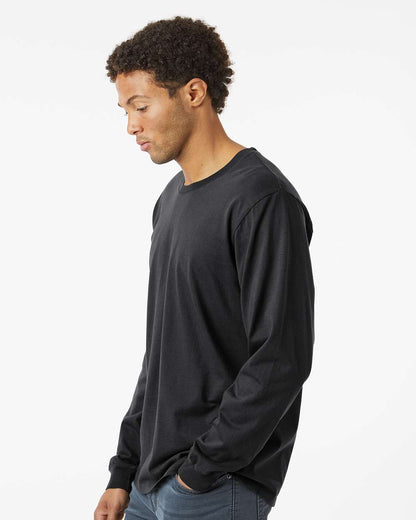 SoftShirts Unisex Classic Long Sleeve T-Shirt 220 #colormdl_Black