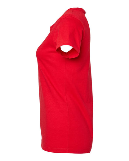 M&O Women's Gold Soft Touch T-Shirt 4810 #color_Deep Red