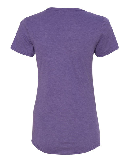 Gildan Softstyle® Women’s Triblend T-Shirt 6750L #color_Heather Purple