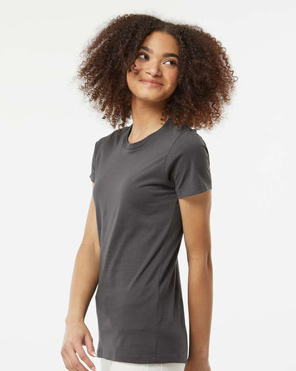 Tultex Women's Premium Cotton T-Shirt 516 #colormdl_Charcoal