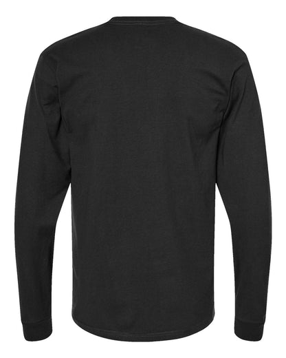 Tultex Heavyweight Jersey Long Sleeve T-Shirt 291 #color_Black