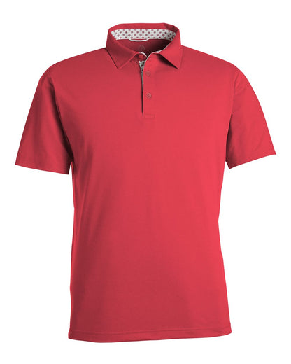 Swannies Men's James H Polo SW2001 #color_Red Heather
