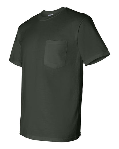 Gildan DryBlend® Pocket T-Shirt 8300 #color_Forest Green