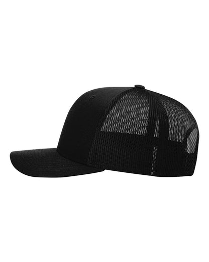 Richardson Sustainable Trucker Cap 112RE #color_Black