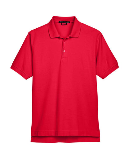 Devon & Jones Men's Pima Piqué Polo D100 #color_Red
