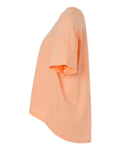 LAT Women's Hi-Lo Tee 3519 #color_Peachy