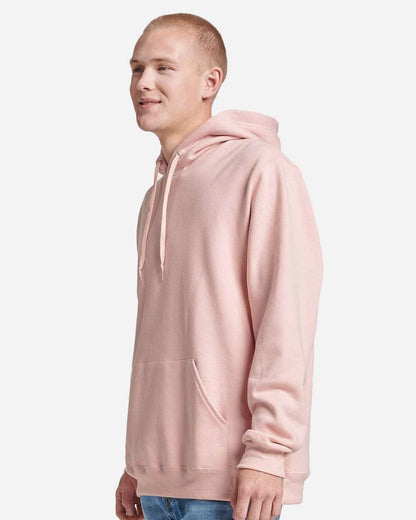 JERZEES Unisex Eco™ Premium Blend Ring-Spun Hooded Sweatshirt 700MR #colormdl_Blush Pink