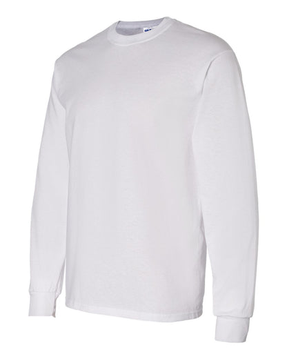 Gildan Unisex Heavy Cotton™ Long Sleeve T-Shirt 5400 #color_White