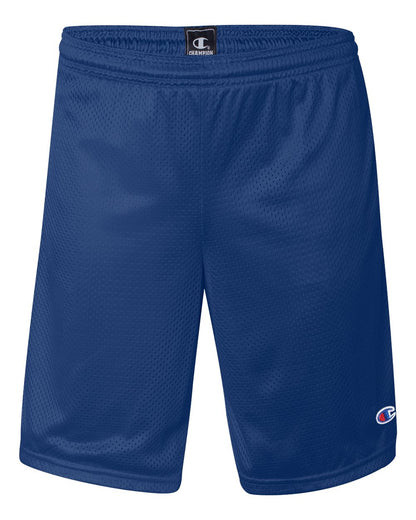 Champion Unisex Polyester Mesh 9" Shorts with Pockets S162 #color_Athletic Royal