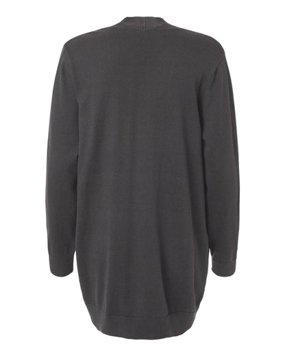 Devon & Jones Women's New Classics Open Cardigan Sweater DG447W #color_Graphite