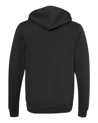 BELLA + CANVAS Sponge Fleece Full-Zip Hoodie 3739 #color_Vintage Black