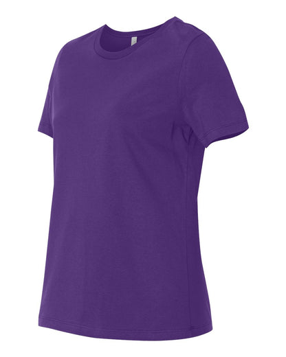 BELLA + CANVAS Women’s Relaxed Jersey Tee 6400 #color_Team Purple