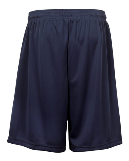 Badger Youth B-Dry 6" Shorts 2107 #color_Navy